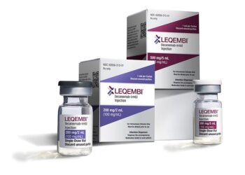 Lequembi is the first drug available in Germany and Austria that inhibits the disease-causing mechanism of Alzheimer's. Credit: Eisai Inc.