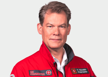 Unser Interviewpartner Nicolas Tobaben ist Bereichsleiter für Katastrophenschutz beim deutschen Johanniter Landesverband Nord (Credit: Johanniter)