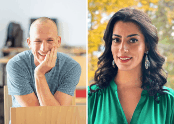 Im Interview: Die beiden Demenz-ExpertInnen Raphael Schönborn und Dr. Sara Silvaieh (Credits: links/Thomas Werchota, rechts/privat)