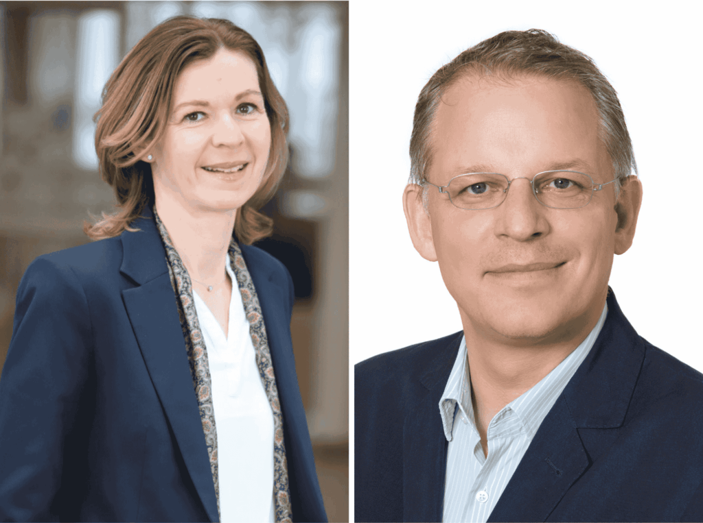 Unsere Interviewpartner: Angelika Kuhn & Roland Wallner (Credits: links - Andreas Kuhn, rechts - Hilfswerk)