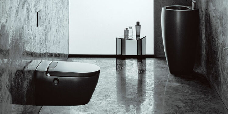 A well-chosen toilet can improve hygiene and independence in old age. Credit: LAUFEN