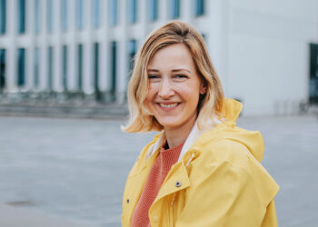 Unsere Interviewpartnerin: Siri Arntzen, Leiterin von Fabric+ (Bildnachweis: Fabric+)