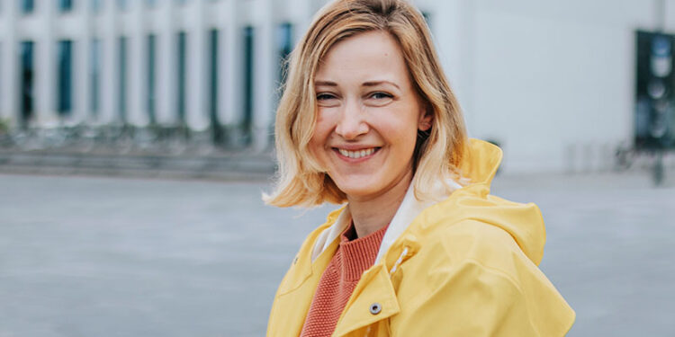 Unsere Interviewpartnerin: Siri Arntzen, Leiterin von Fabric+ (Bildnachweis: Fabric+)