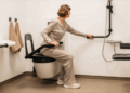 Die drehbare Toilette von Bano (Bildnachweis: Bano)